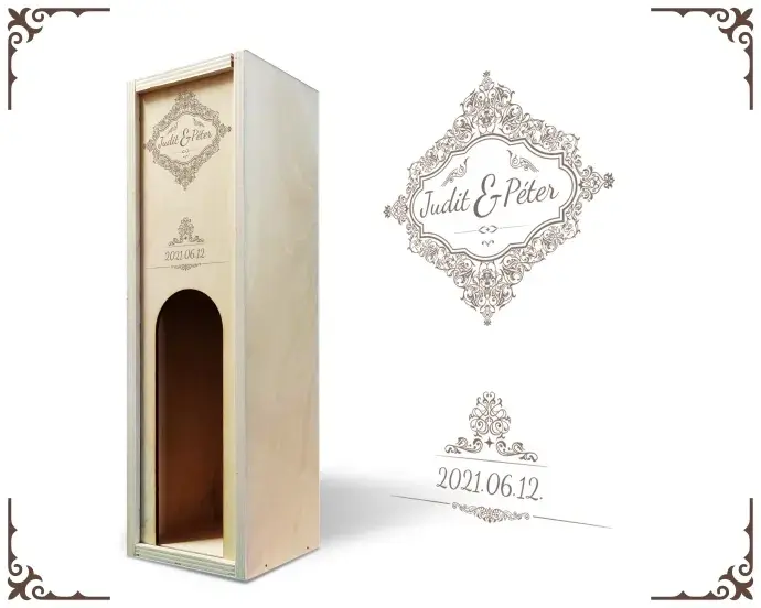 Fa bortartó ablakos - Romantikus 7 Fa bortartó ablakos - Romantikus 7