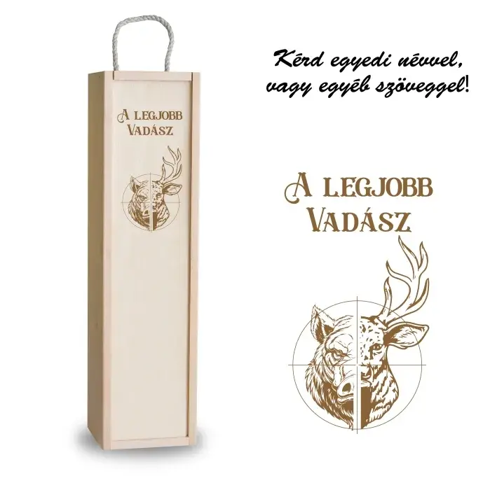 Fa bortartó doboz - Vadász