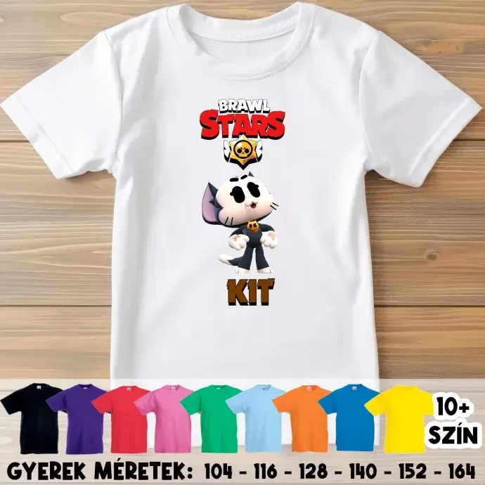 Gyerek póló - Brawls Stars Kit Gyerek póló - Brawls Stars Kit