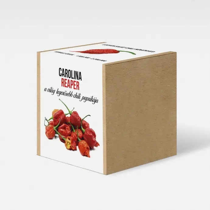Carolina Reaper chili paprika növény nevelő szett Carolina Reaper chili paprika növény nevelő szett