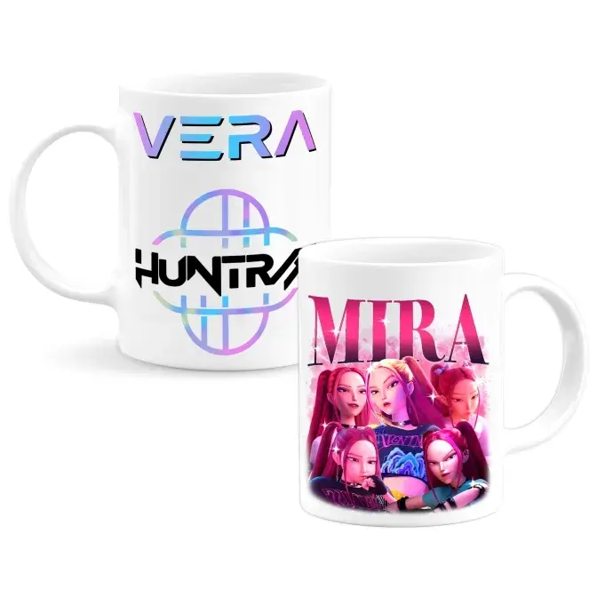 Demon Hunters - Mira egyedi neves bögre