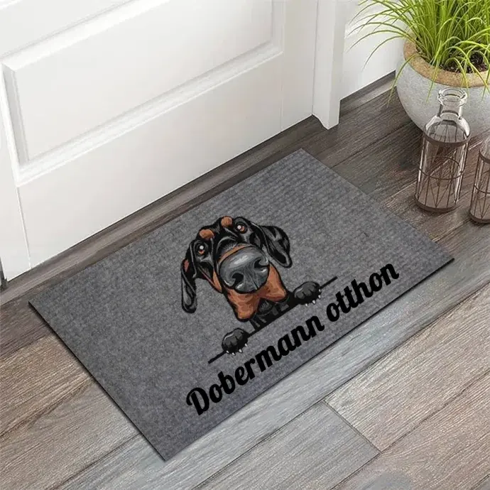 Lábtörlő - Dobermann otthon beltéri lábtörlő