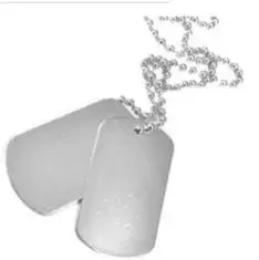 Army dögcédula 2db 