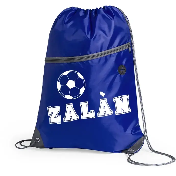 Tornazsák - Focilabdás - egyedi névvel Tornazsák - Focilabdás - egyedi névvel