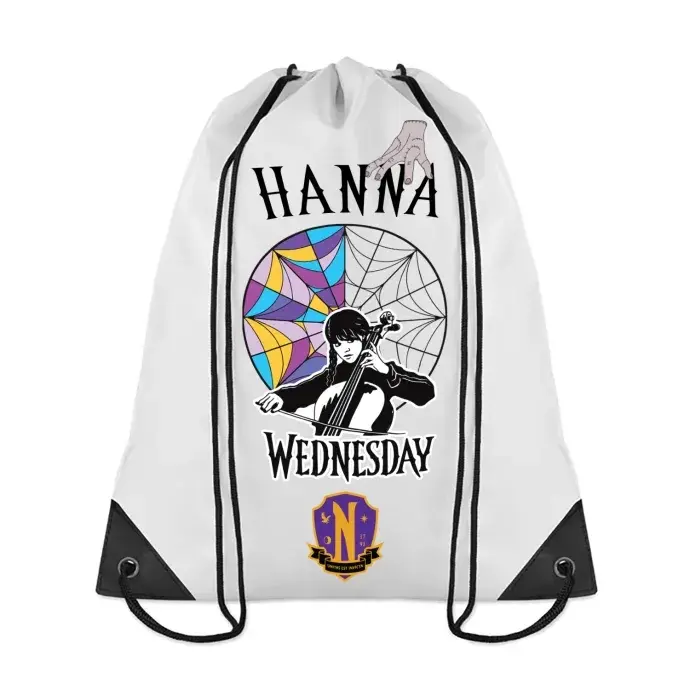 Tornazsák - Wednesday- egyedi névvel