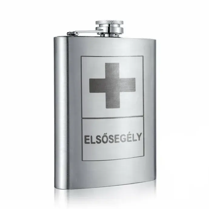 Fém laposüveg - Elsősegély Fém laposüveg - Elsősegély