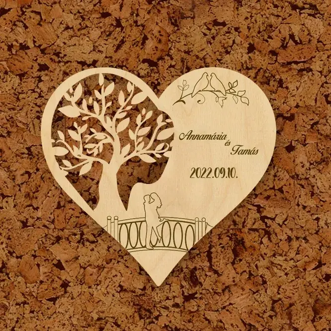 Esküvői köszönőajándék - Szerelmes pár Esküvői köszönőajándék - Szerelmes pár