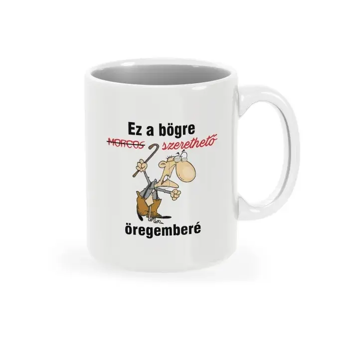 Bögre - szerethető Öregember