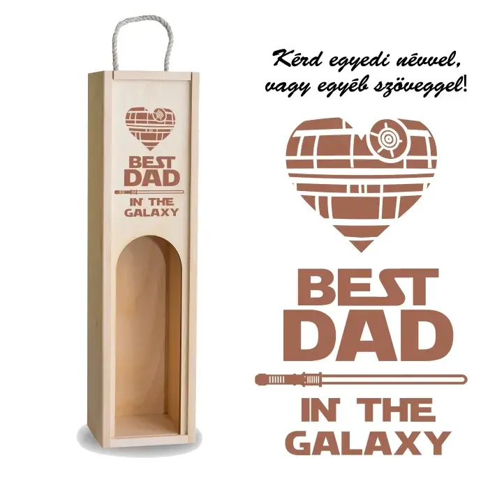 Fa bortartó ablakos - A galaxis legjobb Apukája