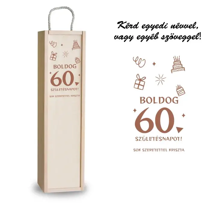 Fa bortartó doboz - Boldog születésnapot 8