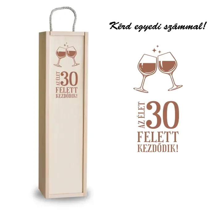 Fa bortartó doboz - Boldog születésnapot, az élet ...