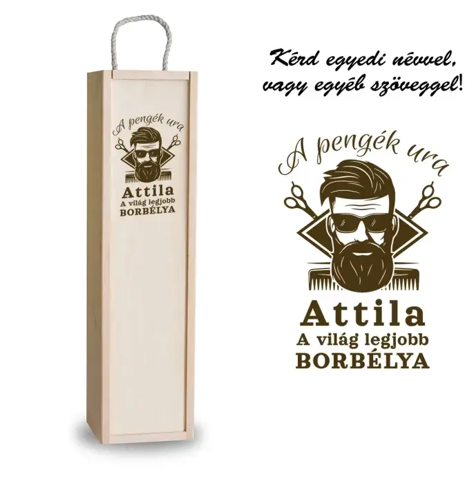 Fa bortartó doboz - Borbély