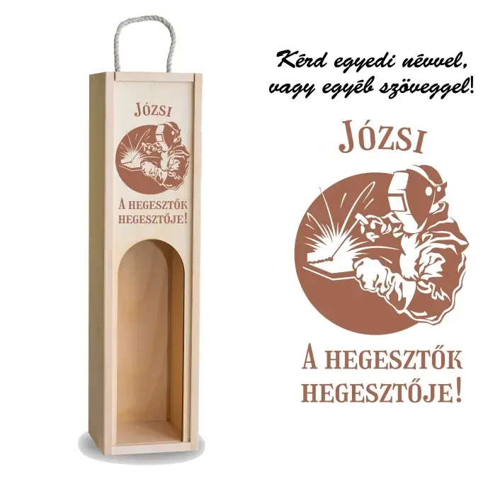 Fa bortartó ablakos - Hegesztők hegesztője Fa bortartó ablakos - Hegesztők hegesztője