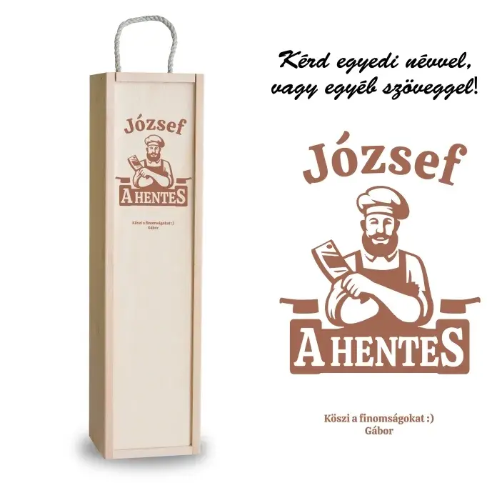 Fa bortartó doboz - Hentes