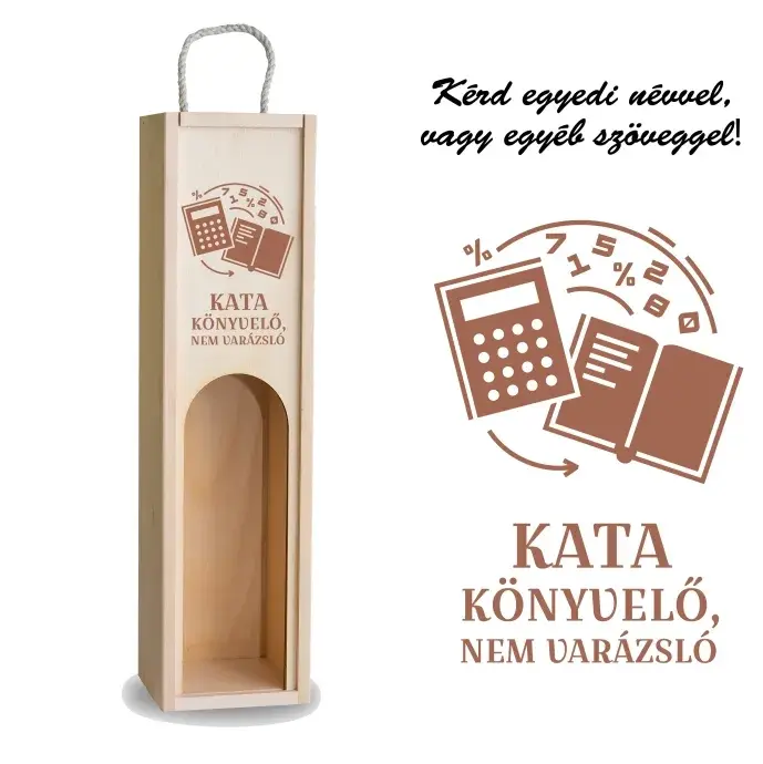 Fa bortartó ablakos - Könyvelő