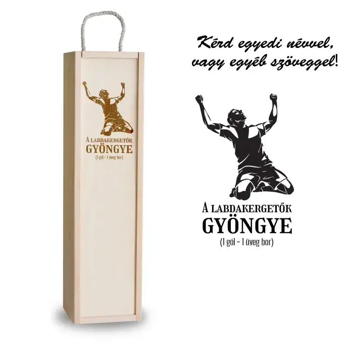 Fa bortartó doboz - Labdarúgó