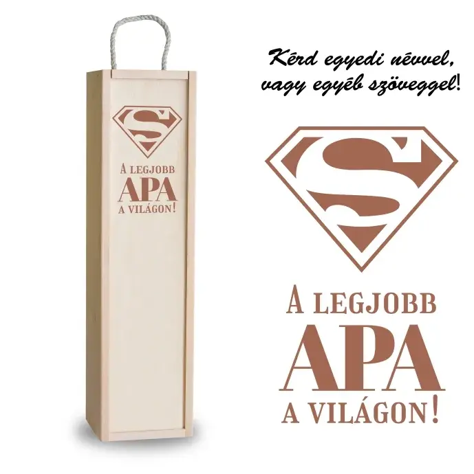 Fa bortartó doboz -Legjobb Apa a világon