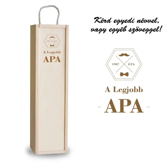 Fa bortartó doboz -  Legjobb Apa