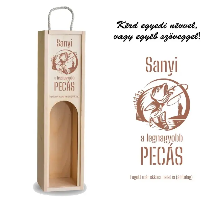 Fa bortartó ablakos - Pecás