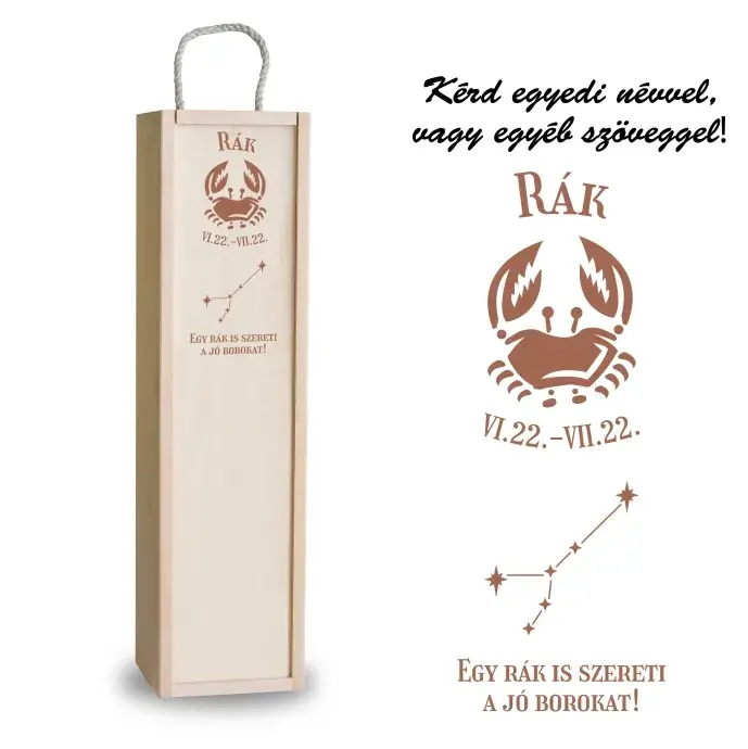 Fa bortartó doboz - Rák