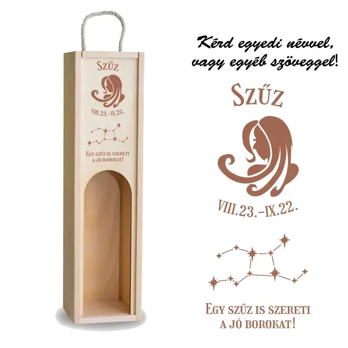 Fa bortartó ablakos - Szűz