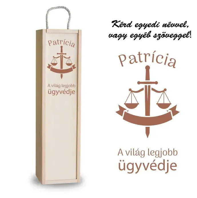 Fa bortartó doboz - Ügyvéd Fa bortartó doboz - Ügyvéd