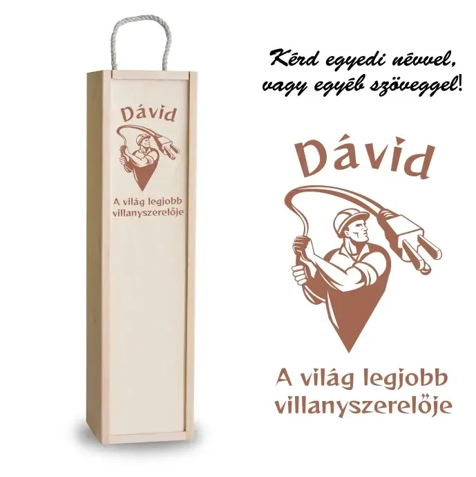 Fa bortartó doboz - Villanyszerelő