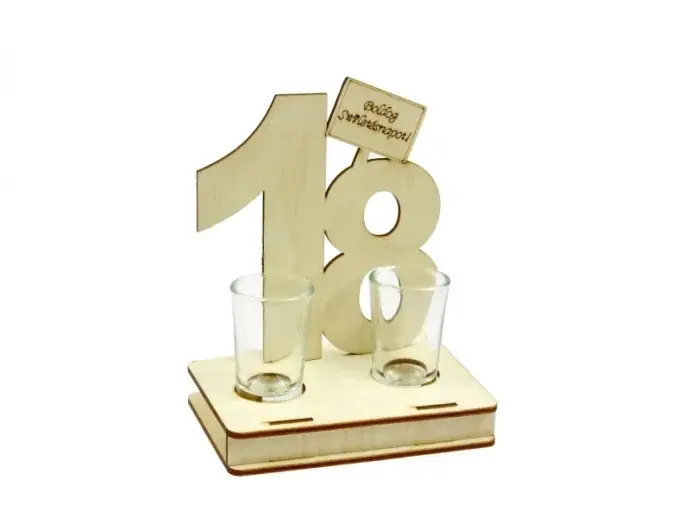 Fa italszett - 18. Születésnapra Fa italszett - 18. Születésnapra