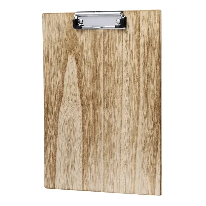 Fa klipszes felírótábla A4