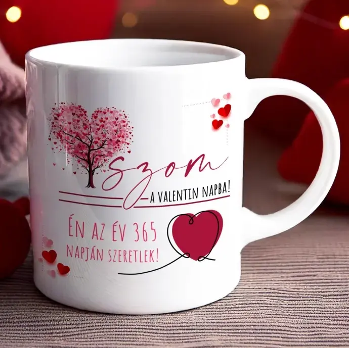 Bögre - Fa-szom a valentin napba