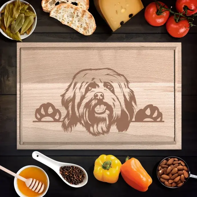 Havanese vágódeszka - kicsi