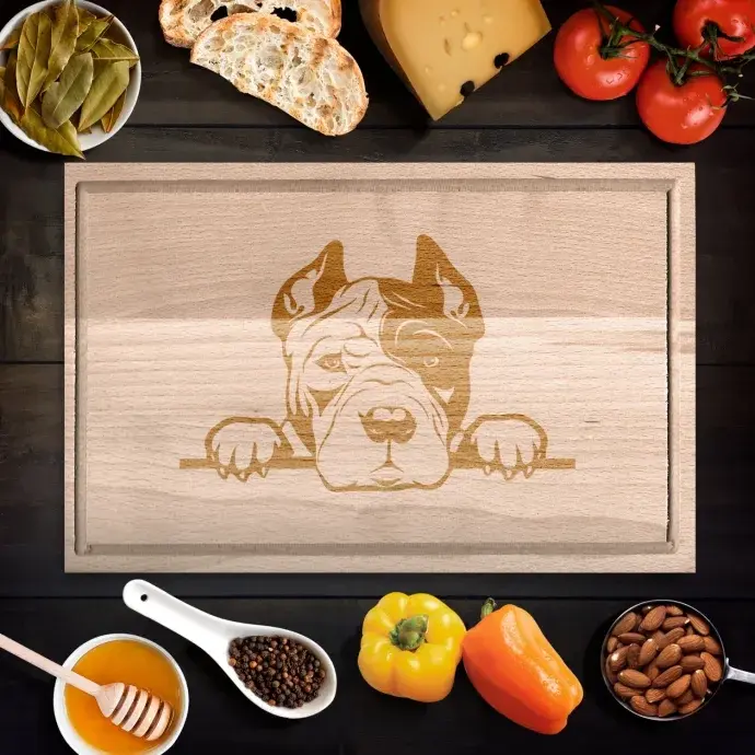 Pitbull 2 vágódeszka - kicsi