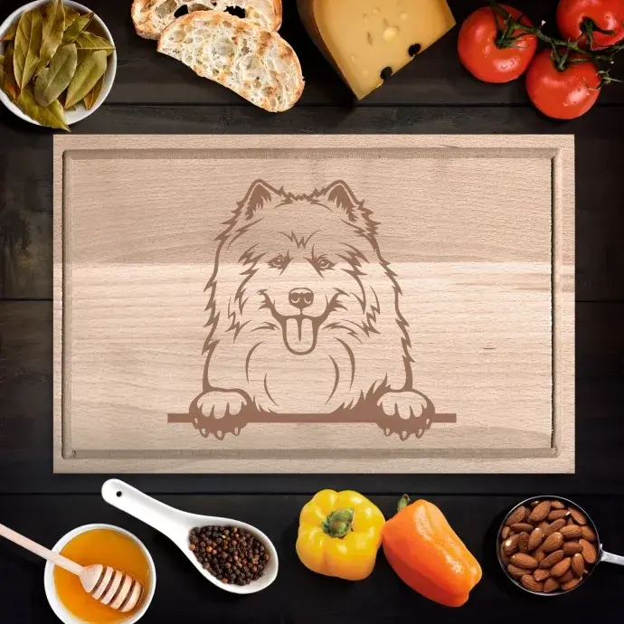 Szamojéd vágódeszka -nyeles