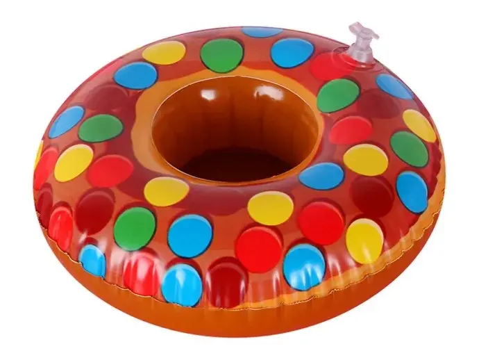 Úszó pohártartó cukros fánk