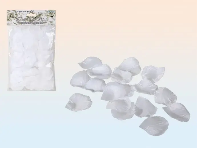 Rózsaszirom - fehér 100db-os