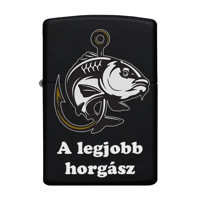 Benzines öngyújtó fekete - Legjobb horgász