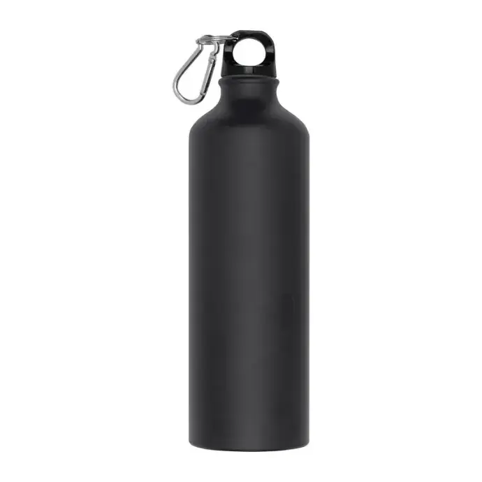 Fekete aluminium túra palack 750ml