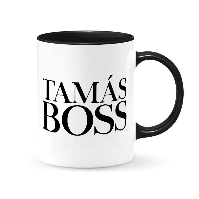 Bögre - BOSS - egyedi névvel