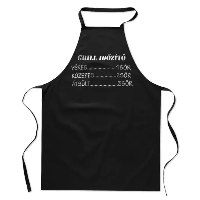 Szakácskötény - Grill időzítő Szakácskötény - Grill időzítő