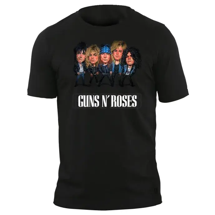 Póló - Guns N' Roses - karikatúra Póló - Guns N' Roses - karikatúra