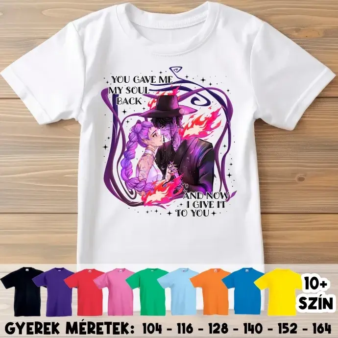 Gyerek póló - Rumi és Jinux Gyerek póló - Rumi és Jinux