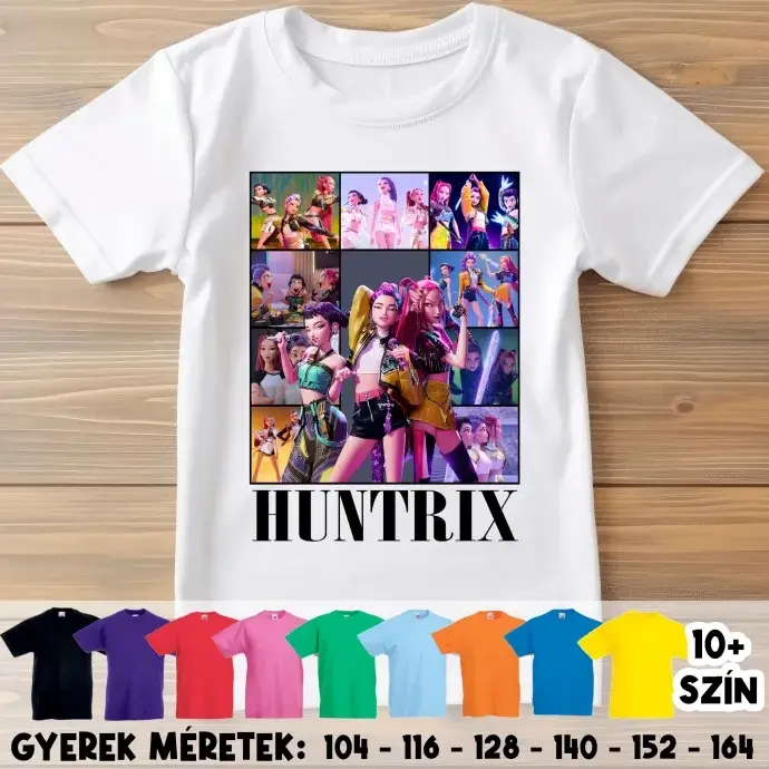 Gyerek póló - Huntrix demon hunters Gyerek póló - Huntrix demon hunters
