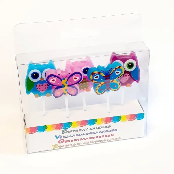 Gyertya szett gyerekeknek - Bagoly