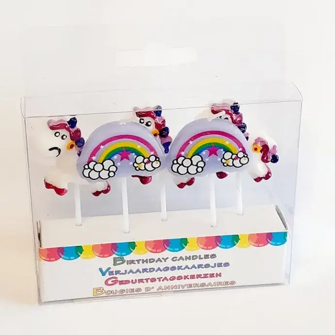 Gyertya szett gyerekeknek - Unikornis