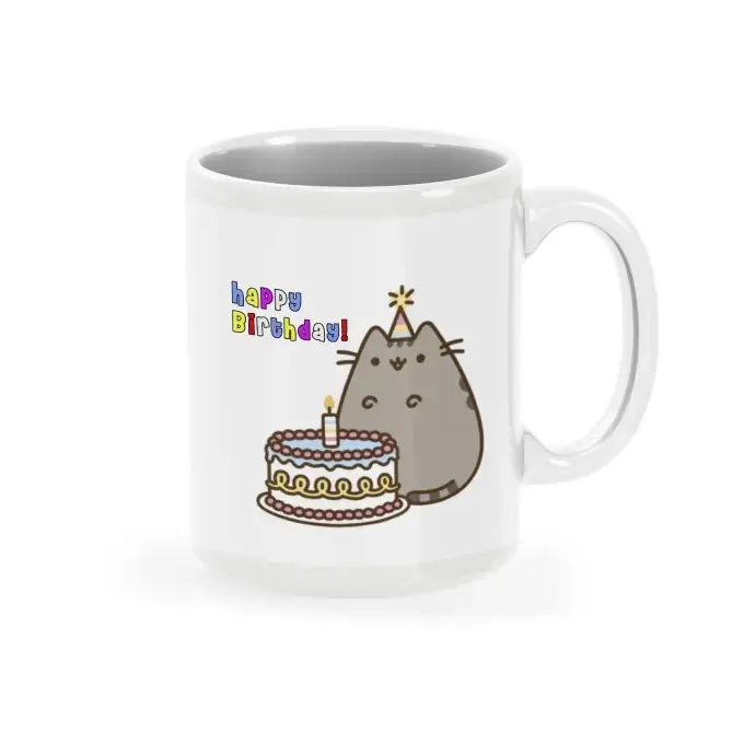 Bögre - Happy birthday cat