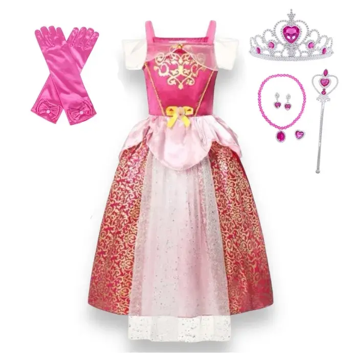 Hercegnő gyerek jelmez szett