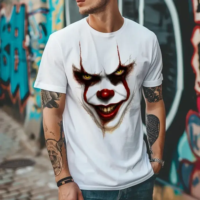 Póló - Horror bohóc Póló - Horror bohóc