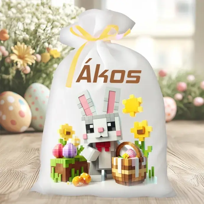 Húsvéti zsák - Kocka nyuszi