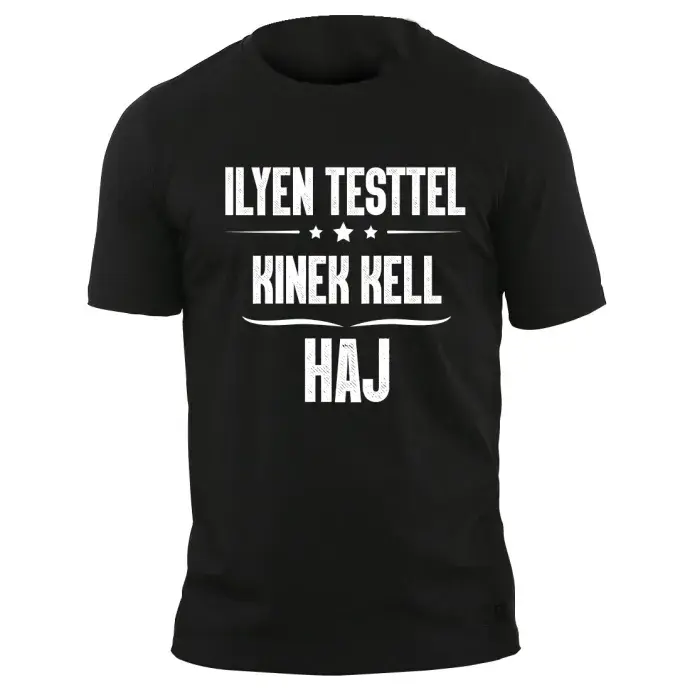 Póló - ilyen testtel kinek kell haj Póló - ilyen testtel kinek kell haj