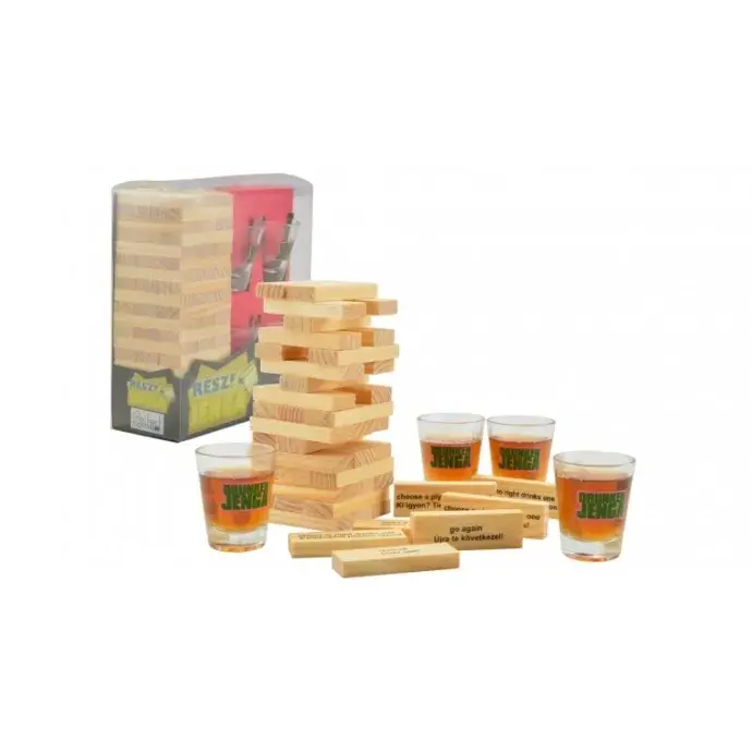 Italozós jenga játék